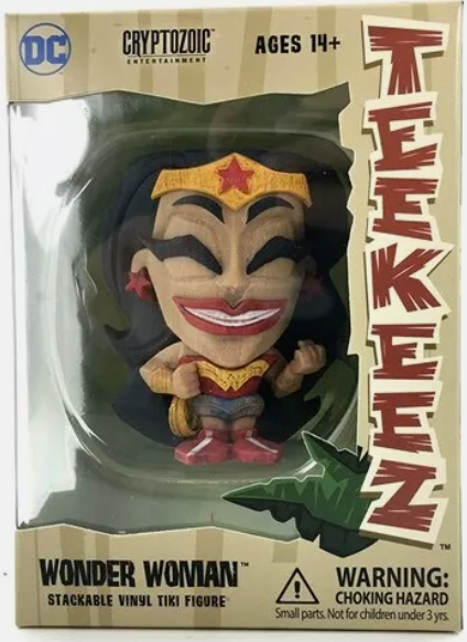 Wonder Woman Teekeez Stackable Vinyl Tiki Figure