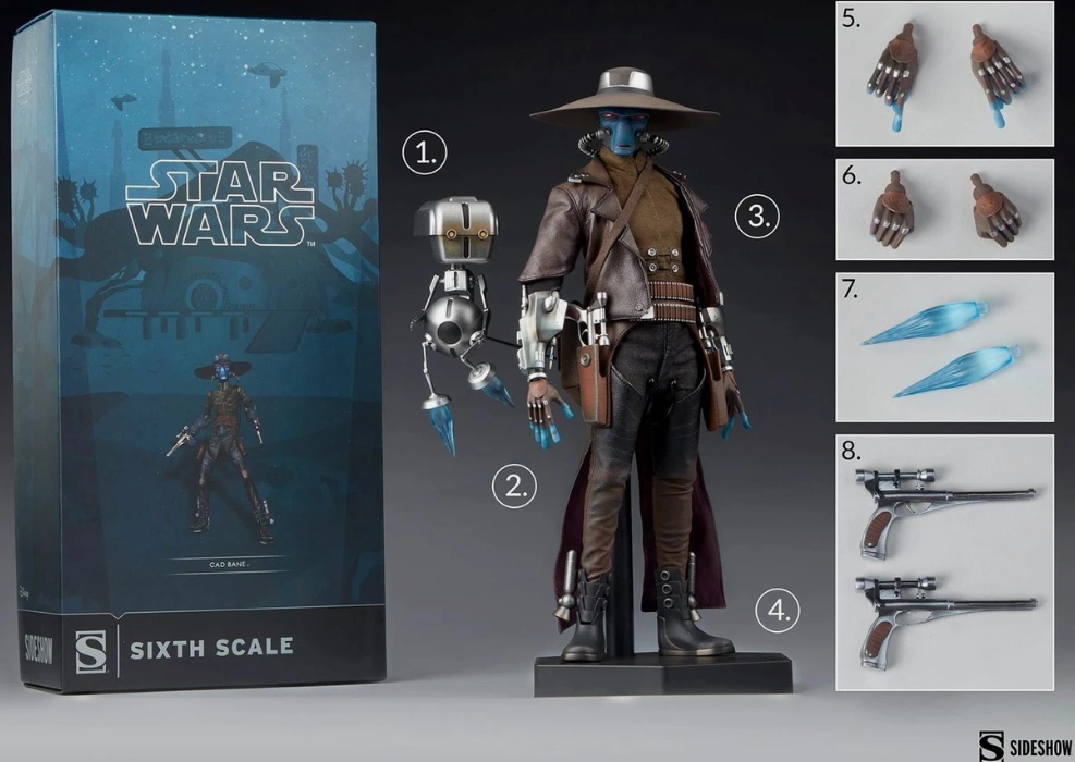 Cad Bane with Todo 1/6 Scale (Sideshow, Star Wars)