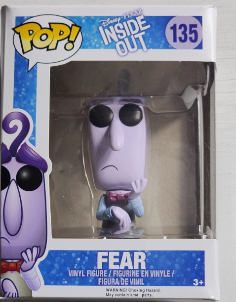 Fear 135 Inside Out Disney Funko Pop Vinyl