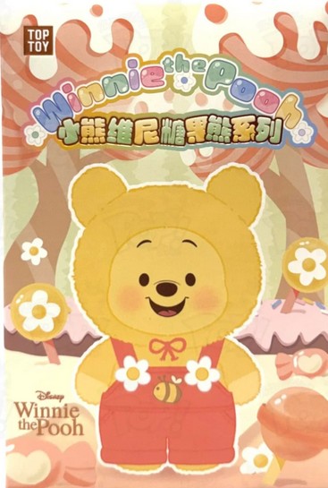 TOPTOY-Winnie the Pooh Candy Bear Series Vinyl Plush