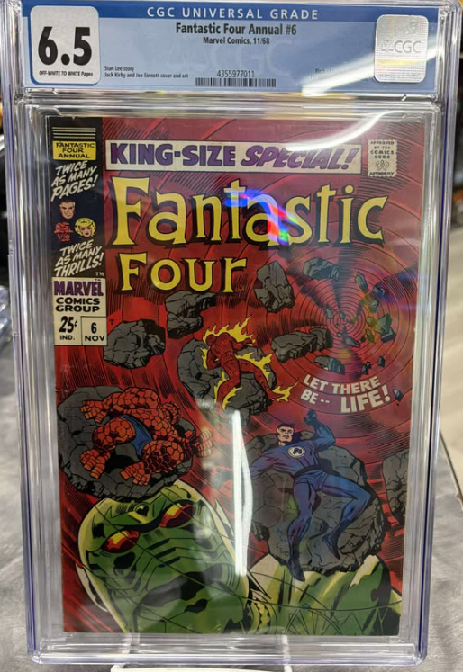 CGC 6.5 Fantastic Four #6