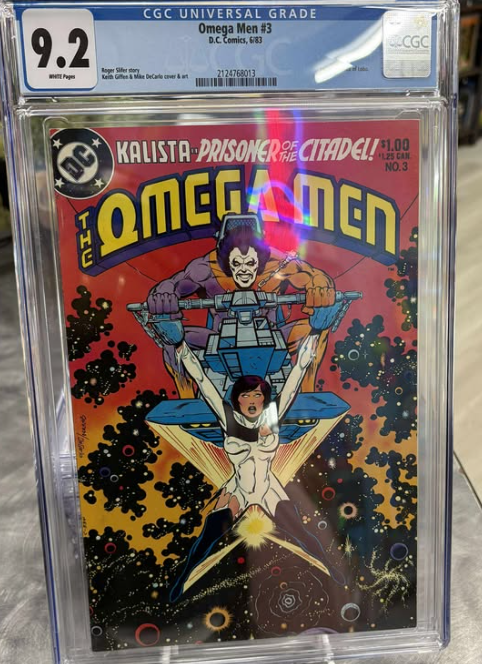 CGC 9.2 Omega Men 9.2