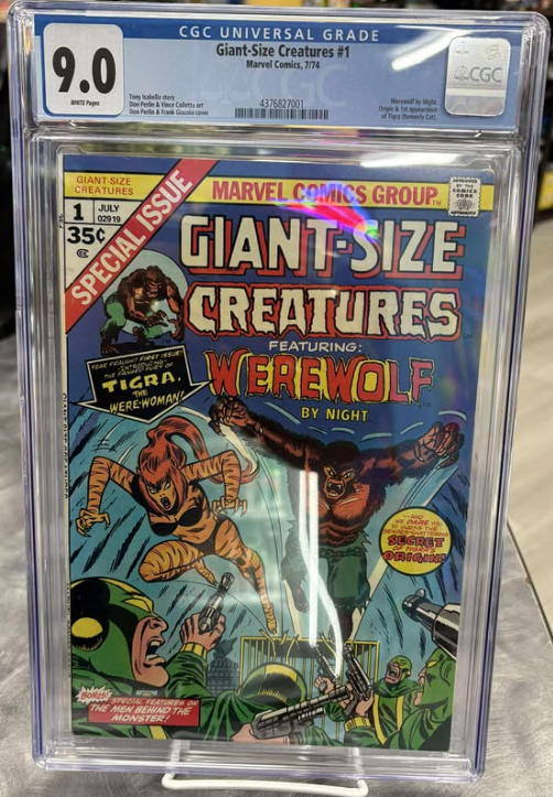 CGC 9.0 Giant-Size Creatures #1