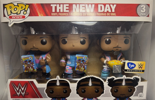 Funko Pop! Vinyl: WWE - WWE - 3 Pack - The New Day - FYE (Exclusive)