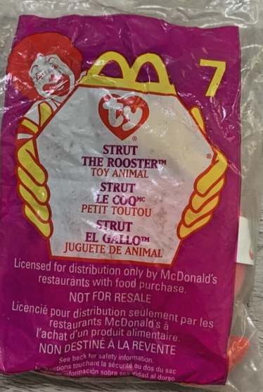 1999 TY McDonalds Beanie Babies #7