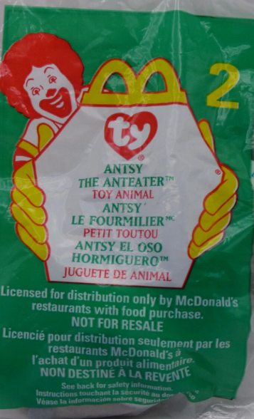 1999 TY McDonalds Beanie Babies #2