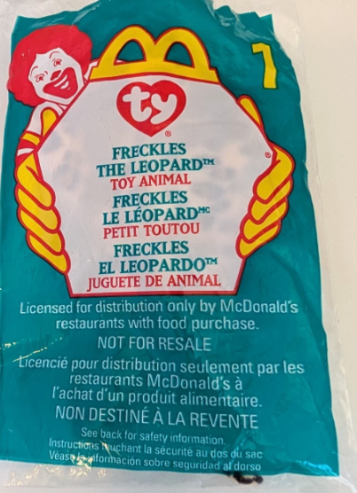 1999 TY McDonalds Beanie Babies #1