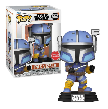 Funko Pop Star Wars #562 Paz Vizsla GameStop Exclusive