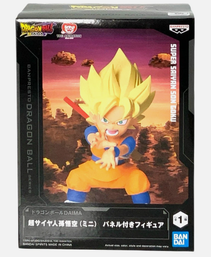 BanPresto - Dragon Ball - Son Goku Figure with Panel