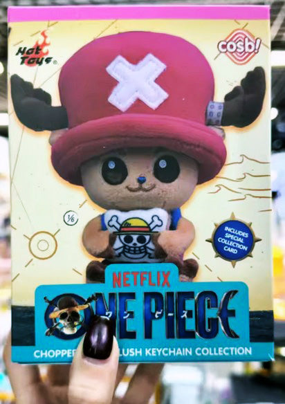 Hot Toys COSBI One Piece Chopper Plush Keychain Blind Box