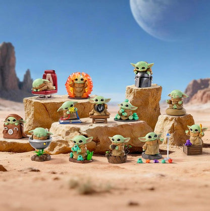 Star Wars Grogu Tiny But Mighty Series Figures