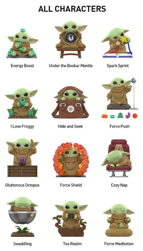 Star Wars Grogu Tiny But Mighty Series Figures