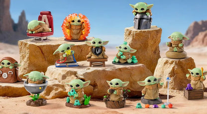 Star Wars Grogu Tiny But Mighty Series Figures