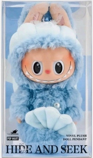 Popmart Labubu Hide and Seek Merbubu Plush Pendant Singapore Exclusive