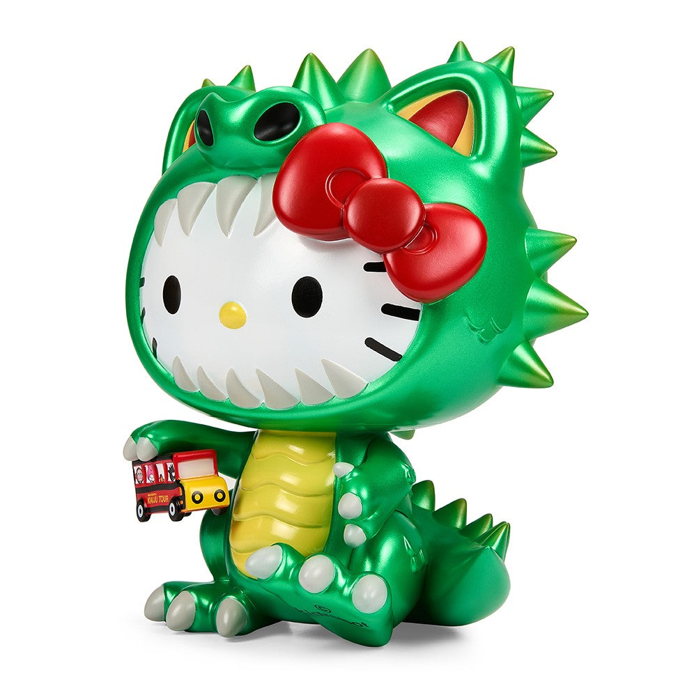 SANRIO HELLO KITTY KAIJU COSPLAY 8IN ART FIGURE