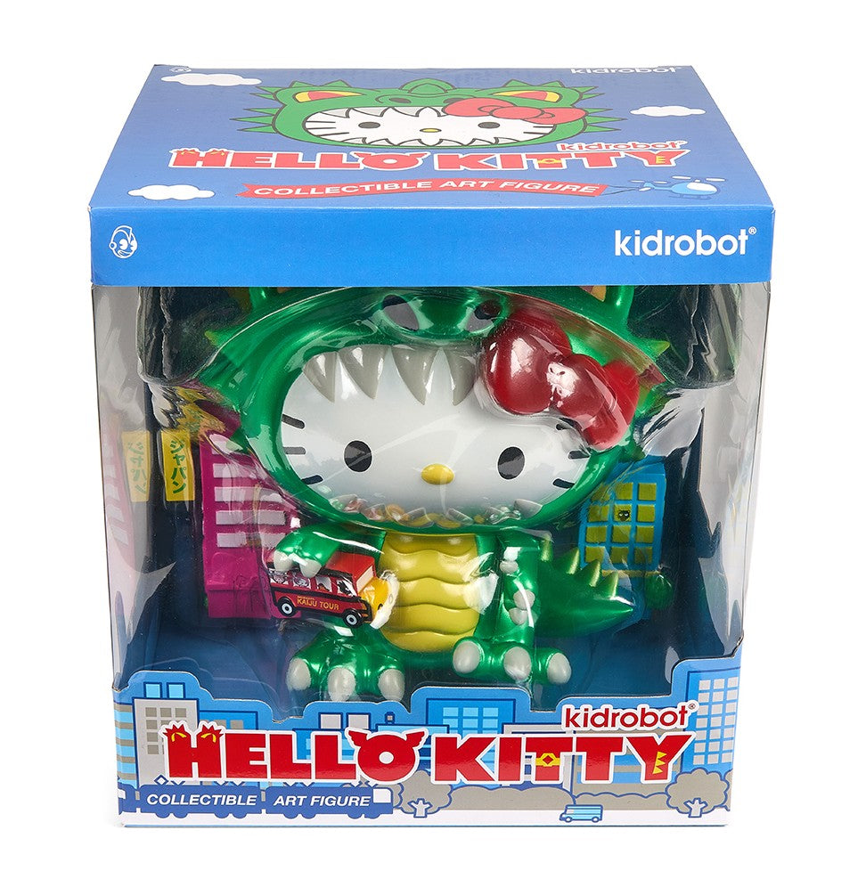 SANRIO HELLO KITTY KAIJU COSPLAY 8IN ART FIGURE