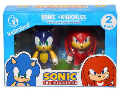 SONIC THE HEDGEHOG 3 IN VINYL FIGURES 2 PACK- SONIC & KNUCKLES