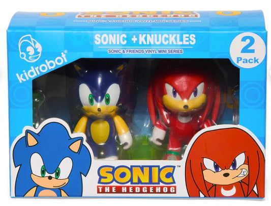 SONIC THE HEDGEHOG 3 IN VINYL FIGURES 2 PACK- SONIC & KNUCKLES