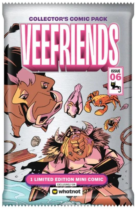 VEEFRIENDS COMIC BOOK #6 VEE IS FOR VIKING SEALED BLIND PACK