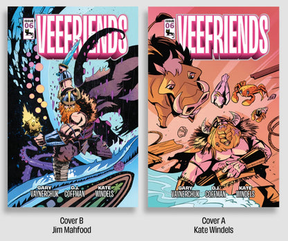 VEEFRIENDS COMIC BOOK #6 VEE IS FOR VIKING SEALED BLIND PACK
