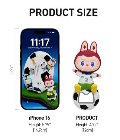 THE MONSTERS × FIFA Series - Bottle Opener Fridge Magnet Blind Box