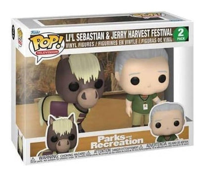 Funko POP! Television: Li'l Sebastian & Jerry Harvest Festival 2 Pack Parks & Recreation