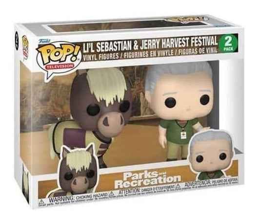 Funko POP! Television: Li'l Sebastian & Jerry Harvest Festival 2 Pack Parks & Recreation