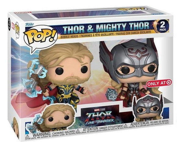 Funko Pop! Marvel 2 Pack Thor & Mighty Thor Target Exclusive