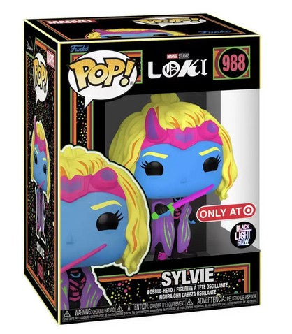 Funko Pop! Marvel: Sylvia #988 (Blacklight) Target Exclusive