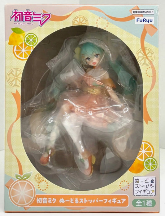 Furyu - Hatsune Miku - Noodle Stopper - Hatsune Miku Citrus Statue