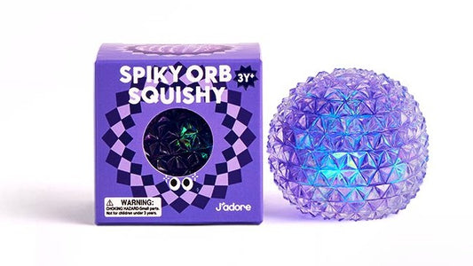 Spiky Orb Squishy - Purple | J'adore Diamond Series