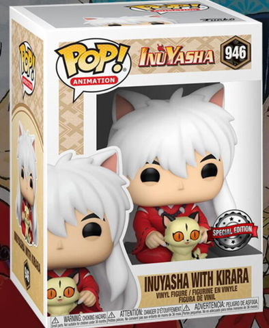 Funko Pop! Animation: InYasha: Inuyasha with Kirara #946 - Special Edition