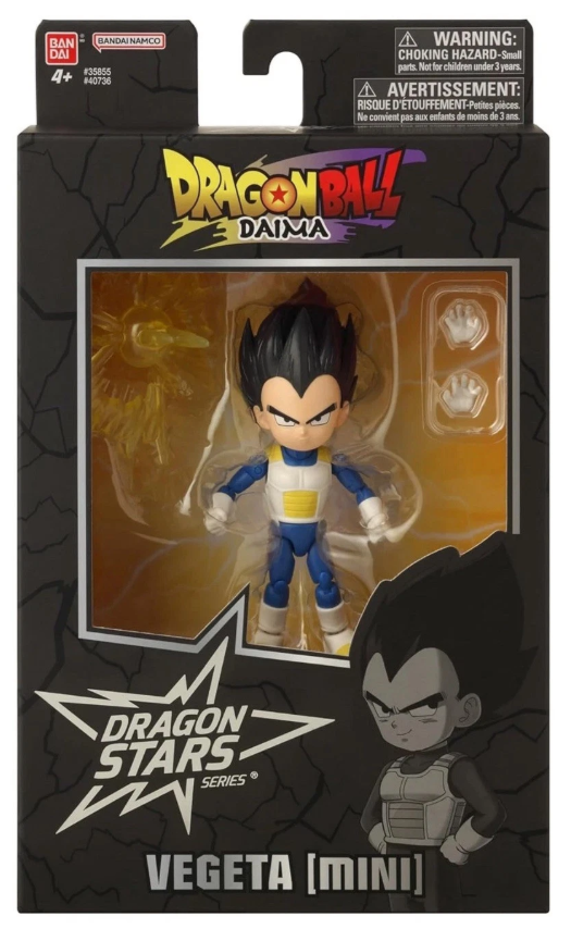 Dragonball Daima Action Figure Dragon Stars Vegeta Mini