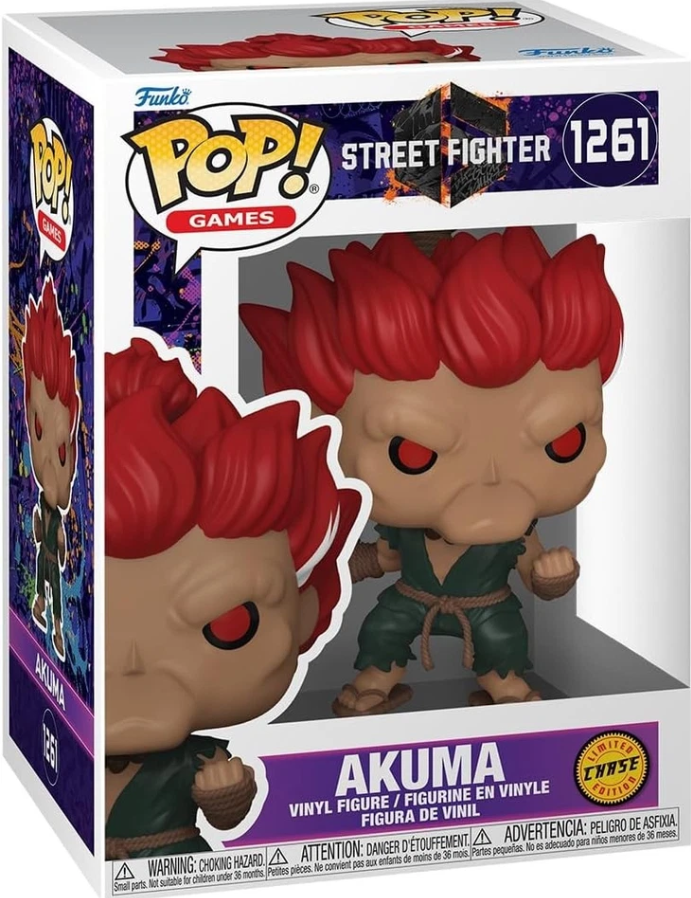 Funko POP! Games: Street Fighter 6 - Akuma #1261 (Chase)