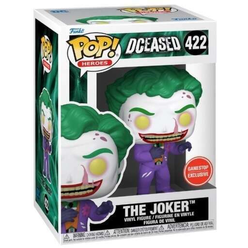 Funko Pop! Heroes: Dceased: The Joker #422 Game Stop