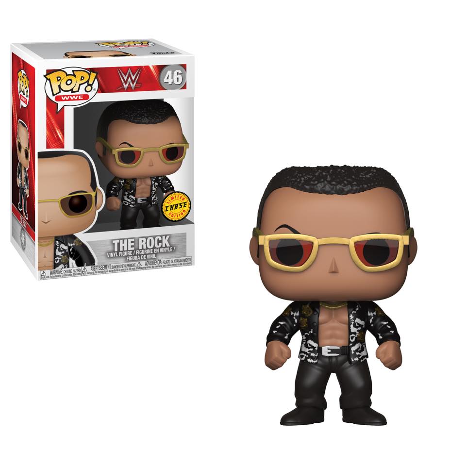 Pop WWE Rock #46 Old School Vinyl Figure