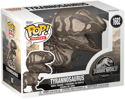 Funko POP Tyrannosaurus Rex # 1682 Fossil Jurassic Park Plus ATV