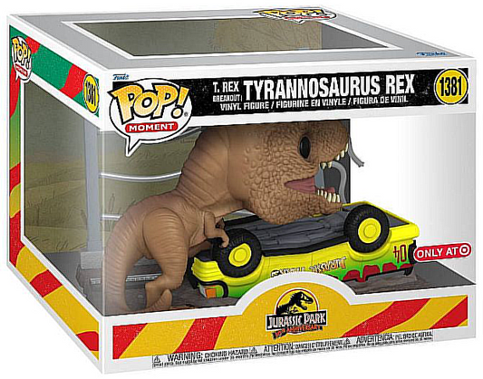 Funko POP Moments Jurassic Park Tyrannosaurus Rex Target Exclusive Dinosaur 1381