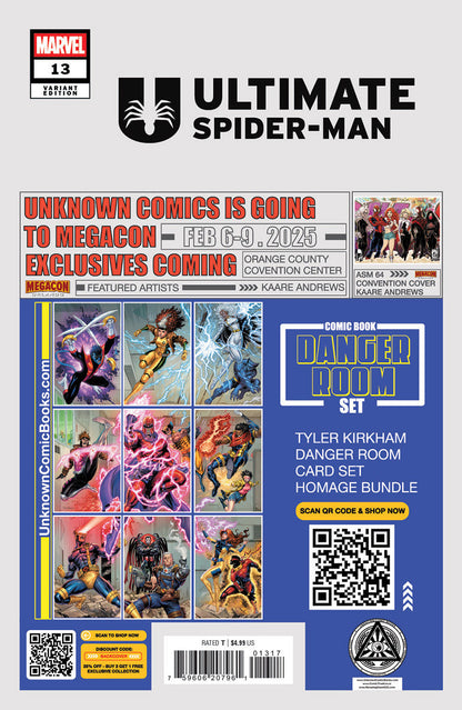 Ultimate Spider-Man #13 Unknown Comics Frany Exclusive Virgin Var (01/22/2025)