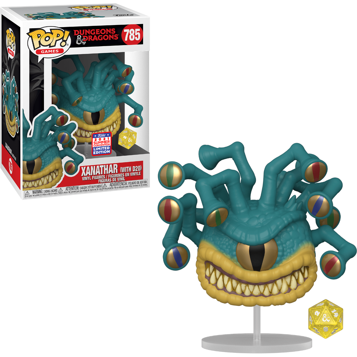 Funko Pop! Games: Dungeons & Dragons: Xanathar (with D20) - 2021 Funko Exclusive