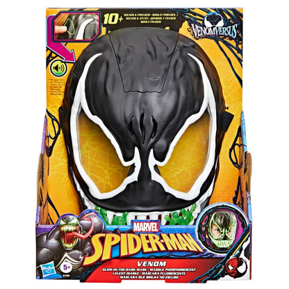 Marvel Spider-Man VenomVersus Venom Glow-In-The-Dark Mask With Sound Effects