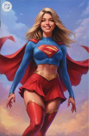 Action Comics #1B New 52 Will Jack Supergirl Excl Full Body Virgin Cover