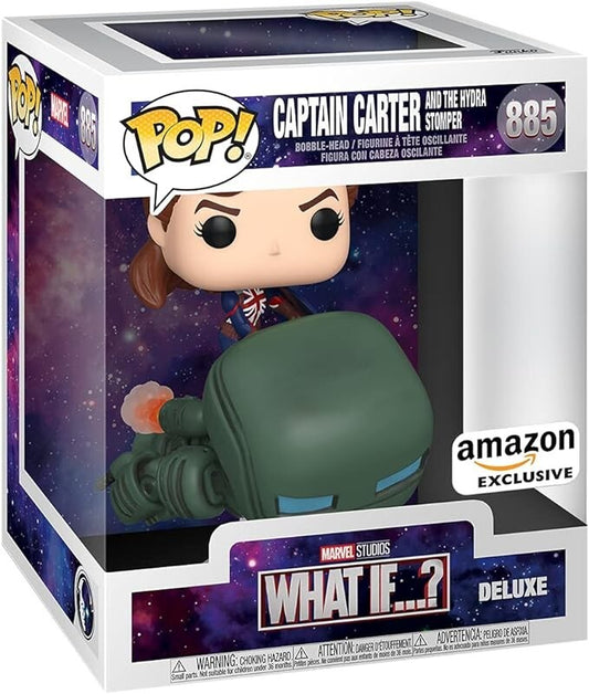 Funko Pop! What If...? Captain Carter and the Hydra Stomper #885 Amazon Exclusive