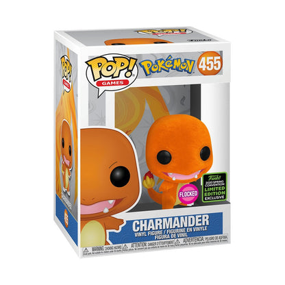 Funko Pop! Games: Pokemon - Flocked Charmander 2020 Spring Con
