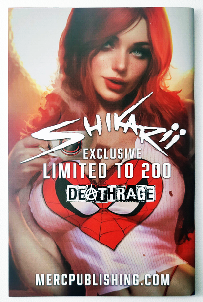 Deathrage Shikarii Mary Jane Cosplay Exclusive Close-Up Variant Naughty ltd 200