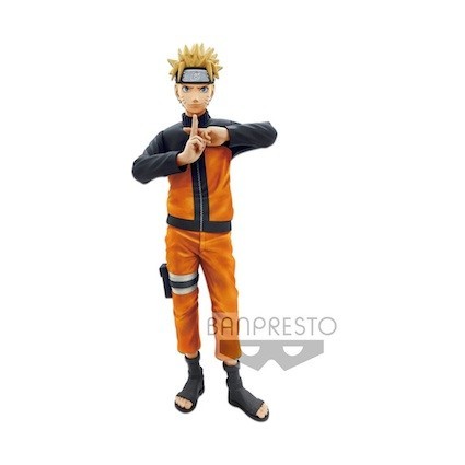 Naruto Shippuden Grandista nero Figure Uzumaki Naruto 23 cm
