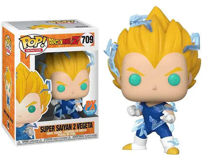 Funko Pop! Animation: Dbz Super Saiyan 2 Vegeta Previews Exclusive #709