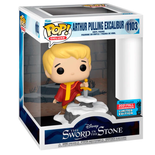 Funko Pop! Deluxe: Disney: the Sword in the Stone - Arthur Pulling Excalibur #1103