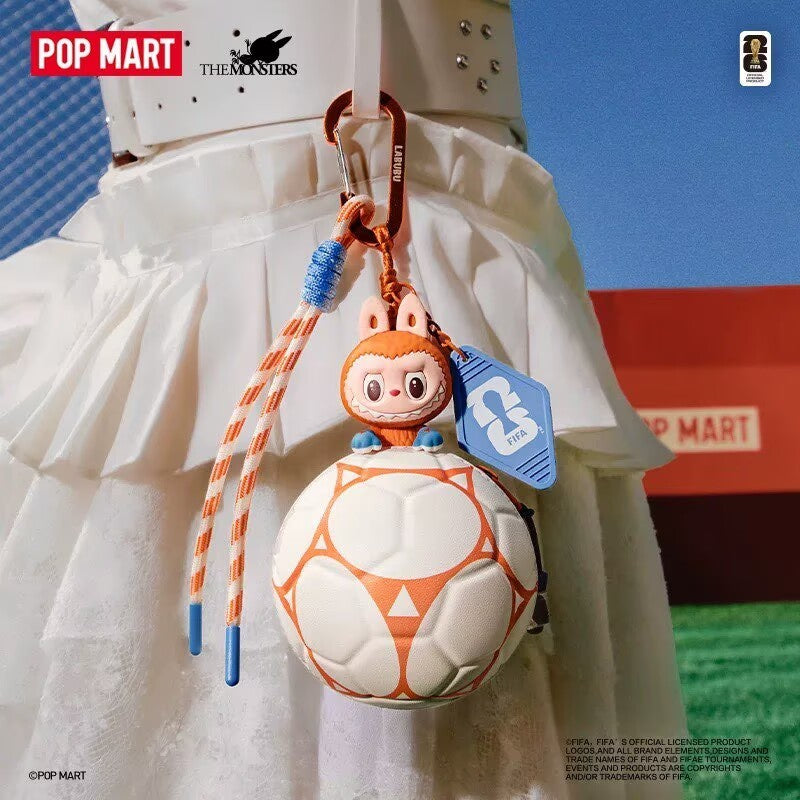 THE MONSTERS × FIFA Series Football-Shaped Mini Bag Pendant Blind Box