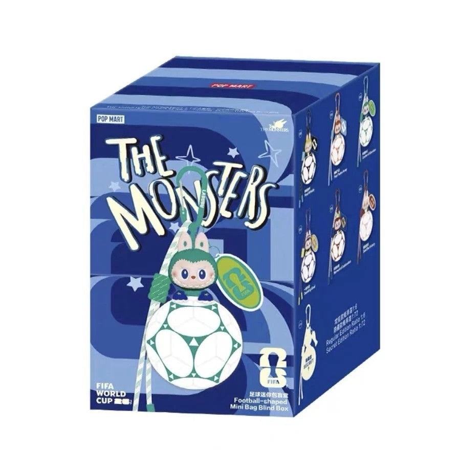 THE MONSTERS × FIFA Series Football-Shaped Mini Bag Pendant Blind Box